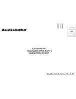 Preview for 35 page of AudioBahn A1801Q Operating Instruction