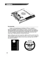 Предварительный просмотр 4 страницы AudioBahn A1801T Operating Instructions Manual