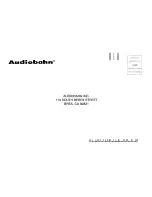 Предварительный просмотр 36 страницы AudioBahn A1801T Operating Instructions Manual