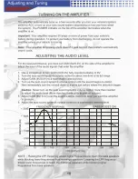 Preview for 19 page of AudioBahn A2150HCT Operating Instructions Manual