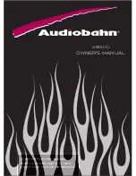 Предварительный просмотр 1 страницы AudioBahn ABD40J Owner'S Manual