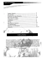 Preview for 3 page of AudioBahn AS Operating Instructions Manual