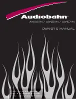 Предварительный просмотр 1 страницы AudioBahn AW1051M Owner'S Manual