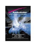 Preview for 1 page of AudioBahn AW1051T Operating Instructions Manual