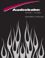 Preview for 1 page of AudioBahn AW105M Owner'S Manual