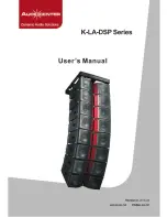 Audiocenter K-LA-DSP Series User Manual предпросмотр