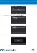 Preview for 8 page of AudioCodes 445HD Quick Manual