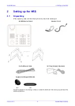 Предварительный просмотр 11 страницы AudioCodes AC-HRS User Manual