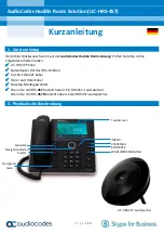 Предварительный просмотр 13 страницы AudioCodes Huddle Room Solution Quick Setup Manual