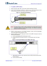 Предварительный просмотр 76 страницы AudioCodes IPmedia 3000 Installation Manual