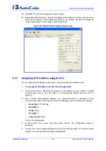 Предварительный просмотр 80 страницы AudioCodes IPmedia 3000 Installation Manual