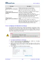 Предварительный просмотр 200 страницы AudioCodes Media Pack MP-11x User Manual