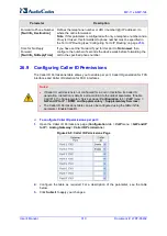 Предварительный просмотр 310 страницы AudioCodes Media Pack MP-11x User Manual