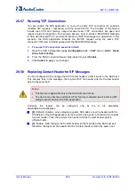 Предварительный просмотр 356 страницы AudioCodes Media Pack MP-11x User Manual