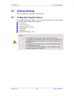 Предварительный просмотр 261 страницы AudioCodes Media Pack MP-124 User Manual