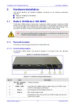 Предварительный просмотр 17 страницы AudioCodes Mediant 1000 Installation And Configuration Manual