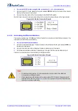 Предварительный просмотр 34 страницы AudioCodes Mediant 1000 Installation And Configuration Manual