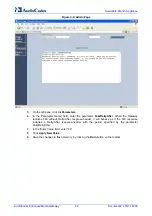 Предварительный просмотр 62 страницы AudioCodes Mediant 1000 Installation And Configuration Manual