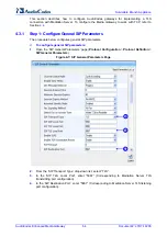 Предварительный просмотр 64 страницы AudioCodes Mediant 1000 Installation And Configuration Manual