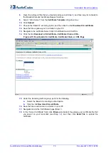 Предварительный просмотр 70 страницы AudioCodes Mediant 1000 Installation And Configuration Manual