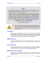 Preview for 7 page of AudioCodes Mediant 1000 Installation Manual