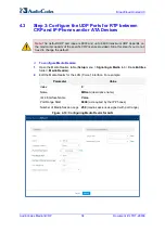 Preview for 34 page of AudioCodes Mediant 2600 Quick Setup Manual