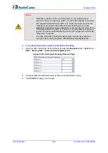 Предварительный просмотр 454 страницы AudioCodes Mediant 3000 User Manual