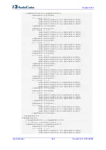 Предварительный просмотр 540 страницы AudioCodes Mediant 3000 User Manual