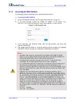 Предварительный просмотр 38 страницы AudioCodes Mediant 500 E-SBC User Manual