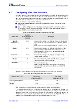 Предварительный просмотр 54 страницы AudioCodes Mediant 500 E-SBC User Manual