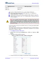 Предварительный просмотр 182 страницы AudioCodes Mediant 500 E-SBC User Manual