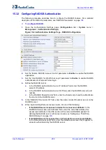 Предварительный просмотр 200 страницы AudioCodes Mediant 500 E-SBC User Manual