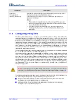 Предварительный просмотр 274 страницы AudioCodes Mediant 500 E-SBC User Manual