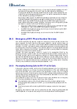 Предварительный просмотр 418 страницы AudioCodes Mediant 500 E-SBC User Manual