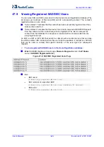 Предварительный просмотр 624 страницы AudioCodes Mediant 500 E-SBC User Manual