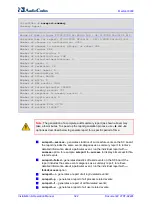 Preview for 322 page of AudioCodes Mediant 8000 Installation, Operation & Maintenance Manual