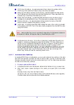 Предварительный просмотр 22 страницы AudioCodes MediaPack MP-114 User Manual