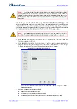 Предварительный просмотр 132 страницы AudioCodes MediaPack MP-114 User Manual