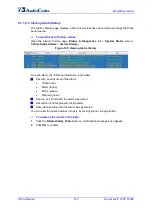 Предварительный просмотр 142 страницы AudioCodes MediaPack MP-114 User Manual