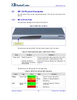 Предварительный просмотр 26 страницы AudioCodes Mediapack mp-11x User Manual
