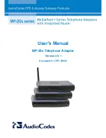 Preview for 1 page of AudioCodes MediaPack MP-201B User Manual