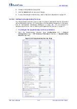 Предварительный просмотр 170 страницы AudioCodes mediapack MP-500 User Manual