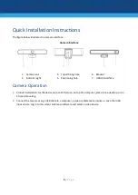 Предварительный просмотр 3 страницы AudioCodes RXVCam50 User Manual