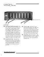 Предварительный просмотр 8 страницы AudioControl Architect 1160 Installer'S Manual