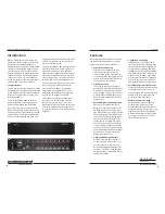 Предварительный просмотр 3 страницы AudioControl ARCHITECT 2260 Installation Manual