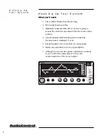 Предварительный просмотр 10 страницы AudioControl Architect 500 Installer'S Manual