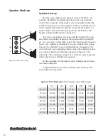 Предварительный просмотр 14 страницы AudioControl Architect 560 Owner'S Manual