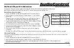 AudioControl Bijou 600 Addendum предпросмотр