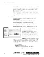 Preview for 24 page of AudioControl Concert AVR-1 User Functionality Manual