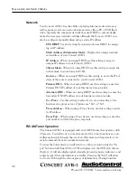 Preview for 32 page of AudioControl Concert AVR-1 User Functionality Manual